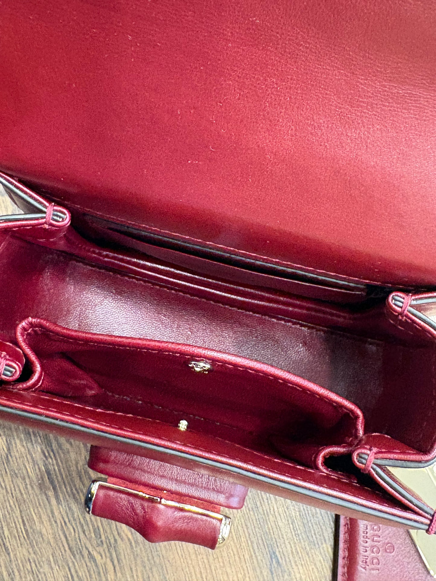 Mini Borsa Gucci Bamboo 1947. Nuovo