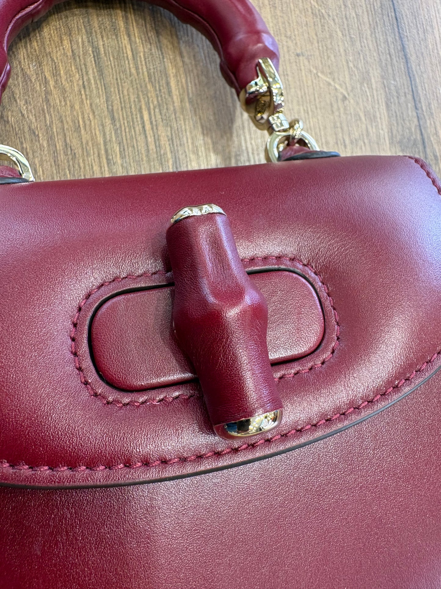 Mini Borsa Gucci Bamboo 1947. Nuovo