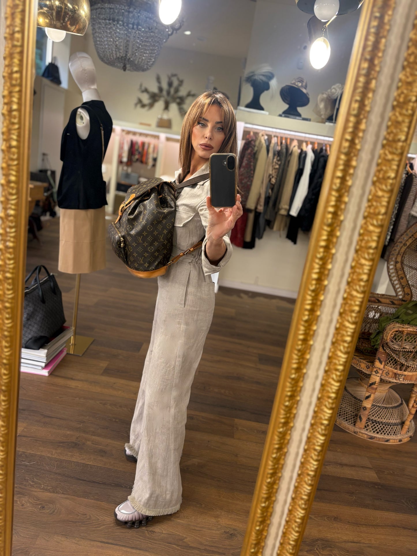 Louis Vuitton zaino Montsouris