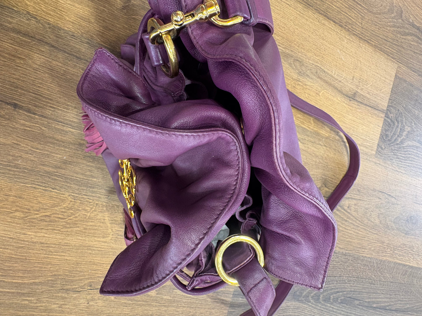 Loewe Flamenco Anagram Tassel Shoulder Bag