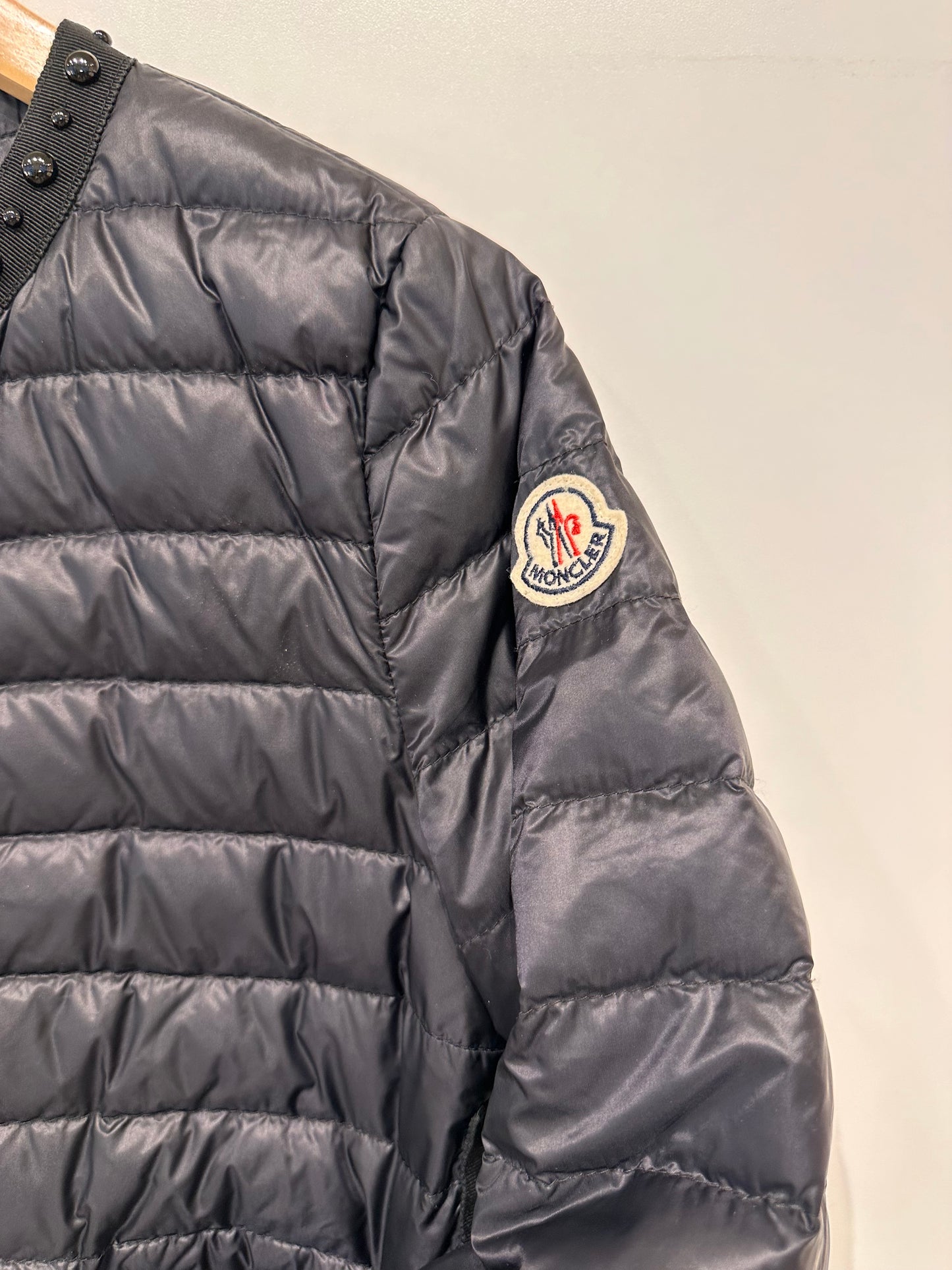 Moncler nero mezzo peso