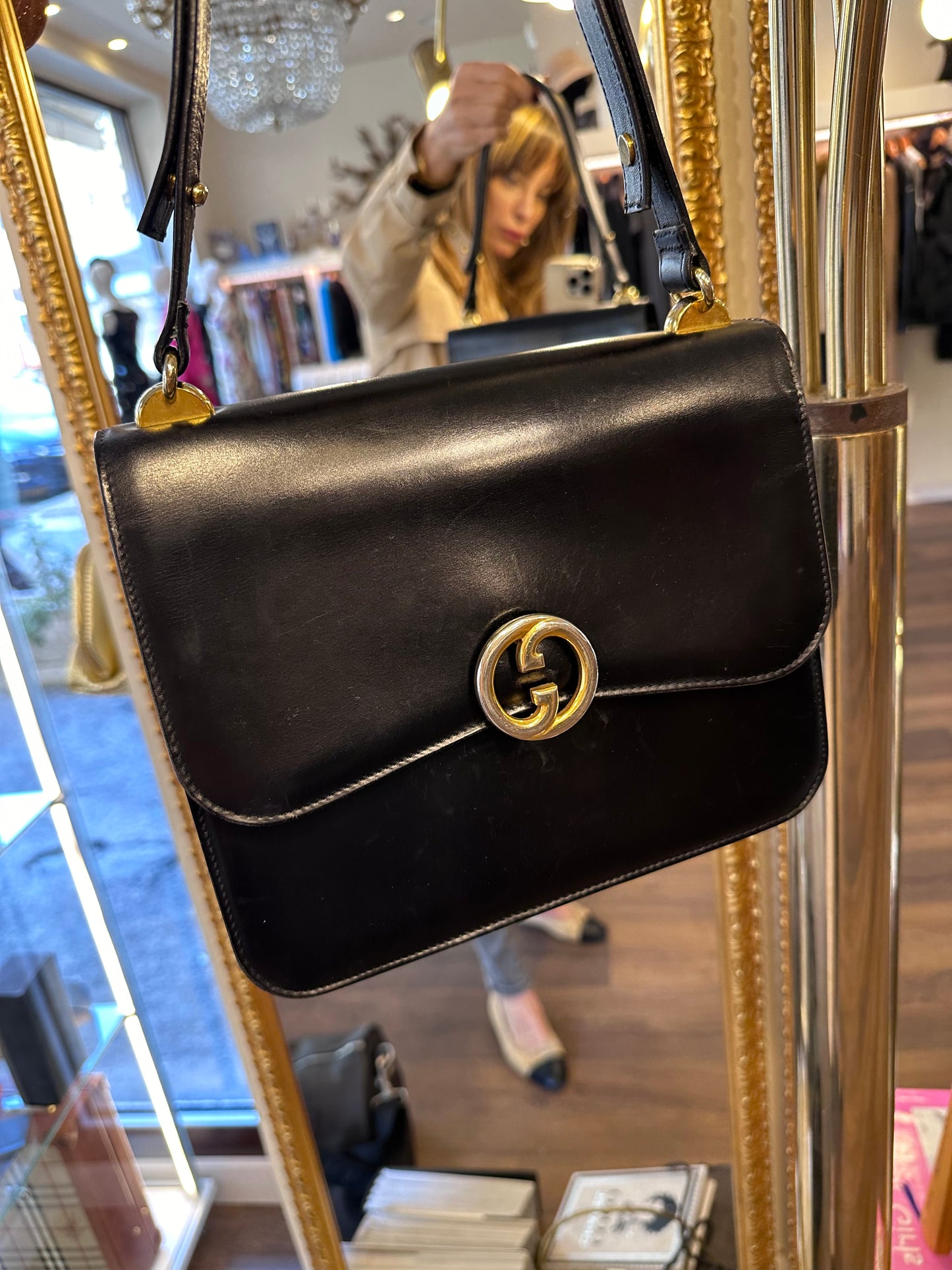 Gucci borsa vintage in pelle