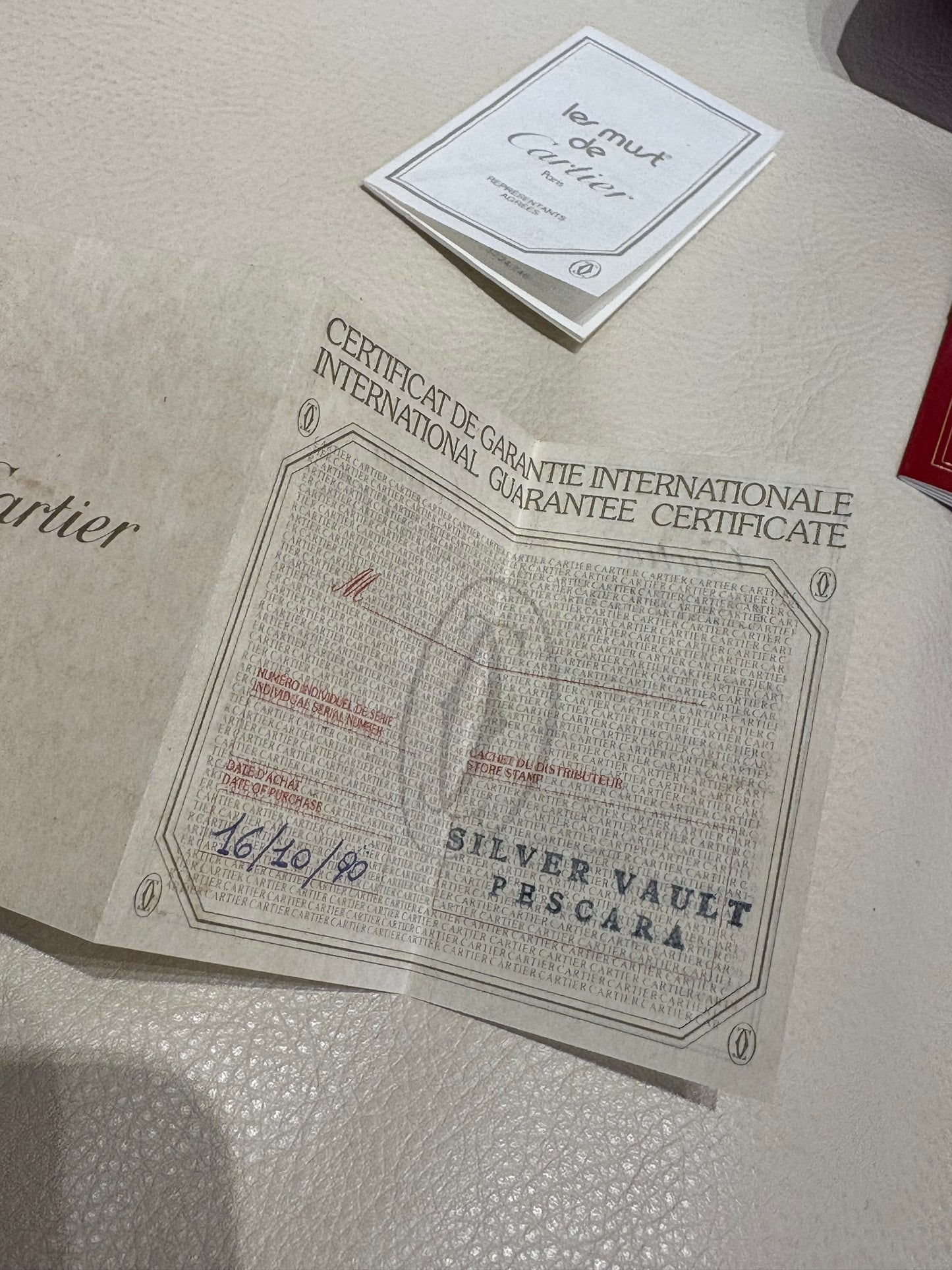 Orologio Panthère de Cartier modello piccolo