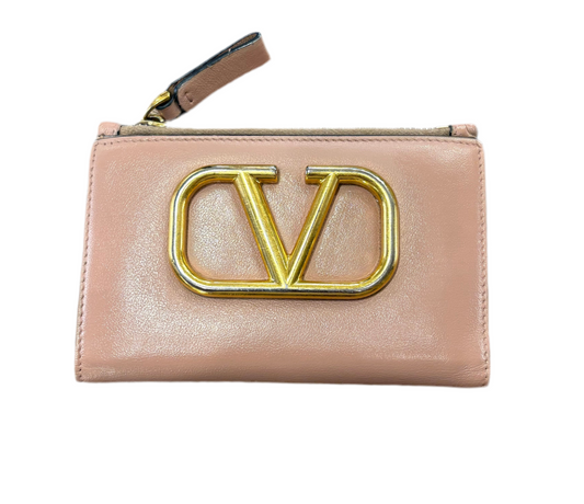 Valentino porta carte  Vlogo in pelle