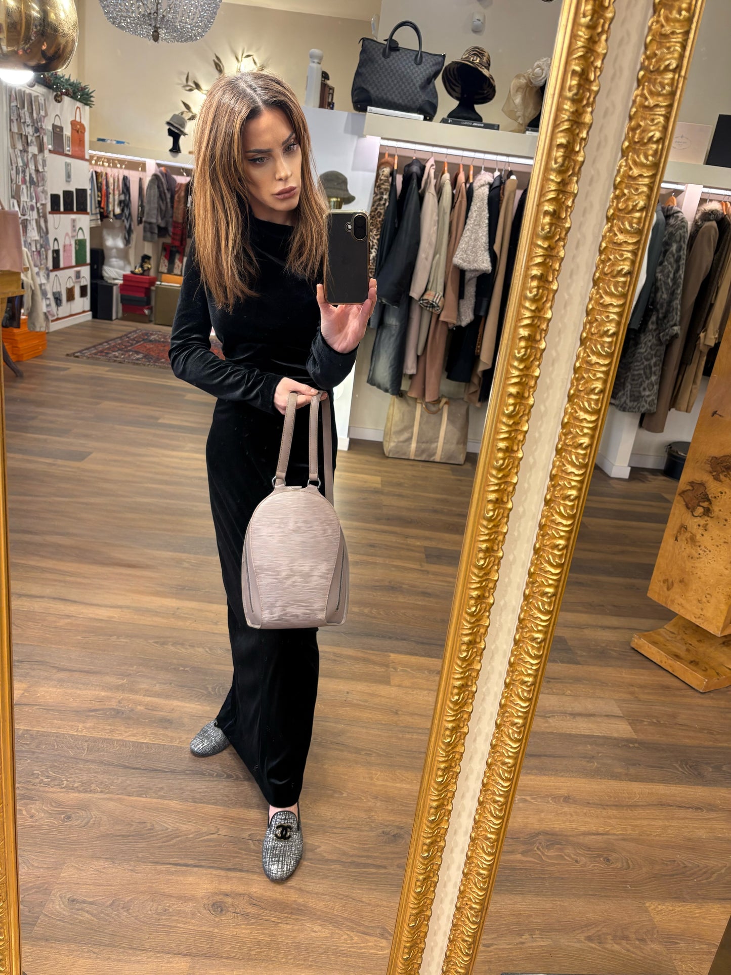 Louis Vuitton zaino Mabillon in pelle epi