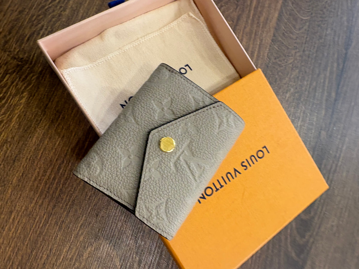 Louis Vuitton portafoglio Zoe in pelle