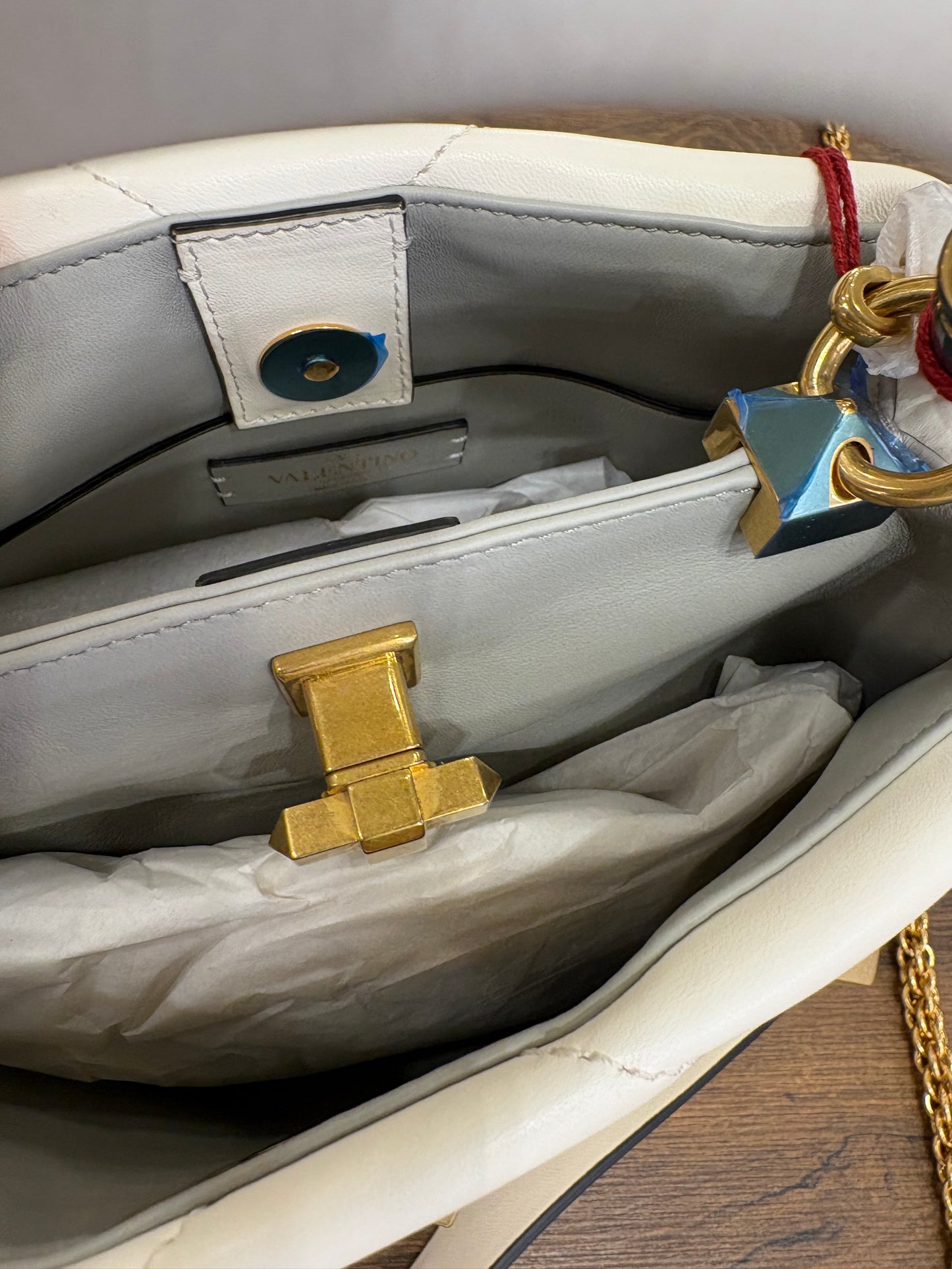 Valentino Garavani borsa Roman Stud Small in Nappa. Nuovo