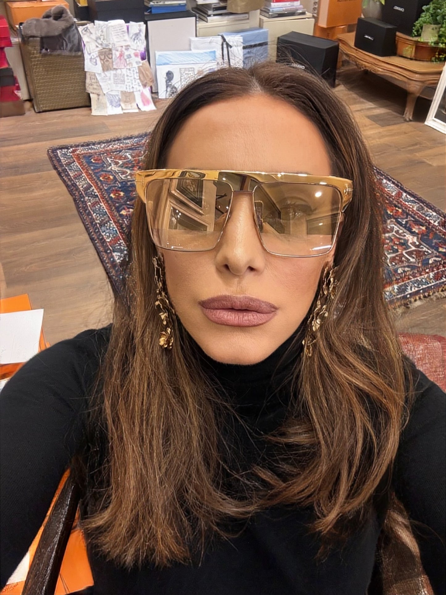 Tom Ford occhiali da sole special Edition gold plated