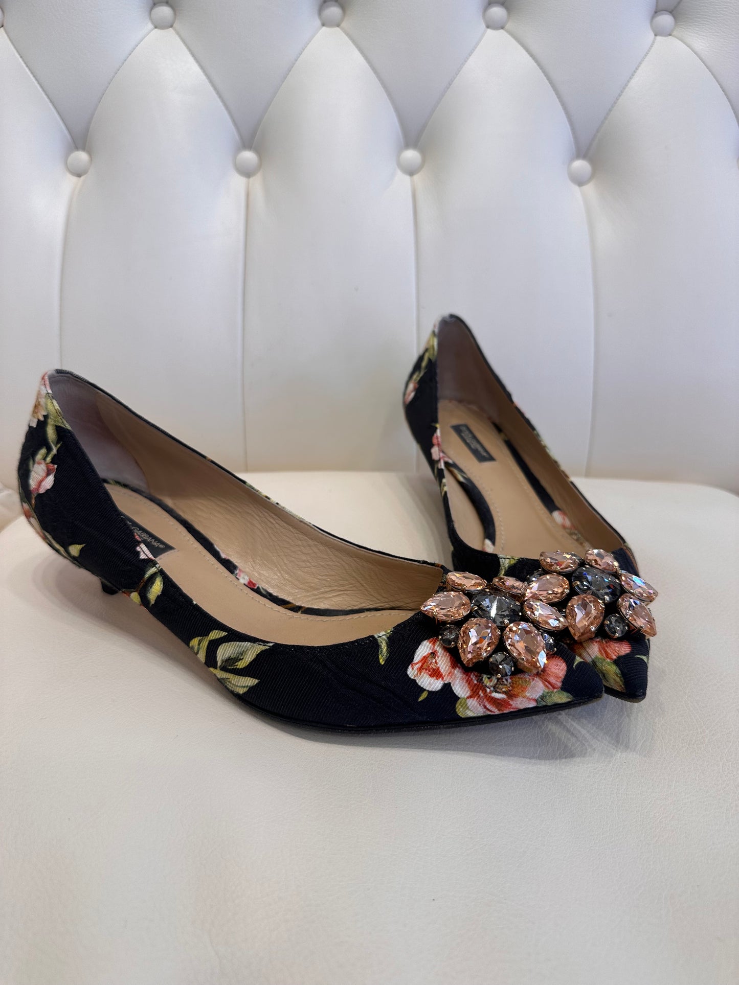 Dolce Gabbana decollete’ pietre 39