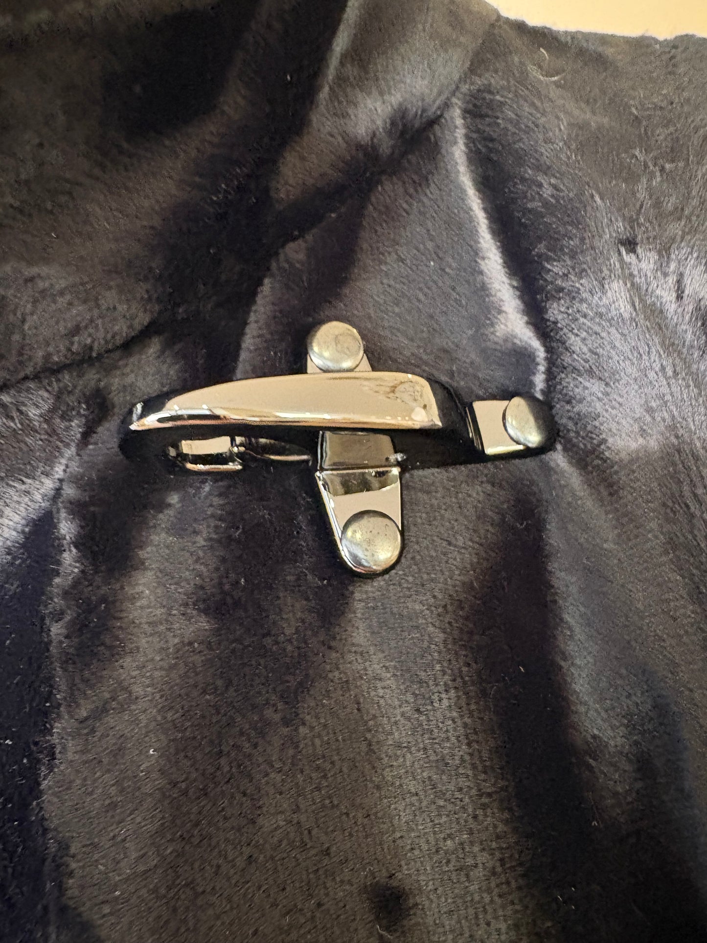 Fay cappotto in velluto ganci silver 42