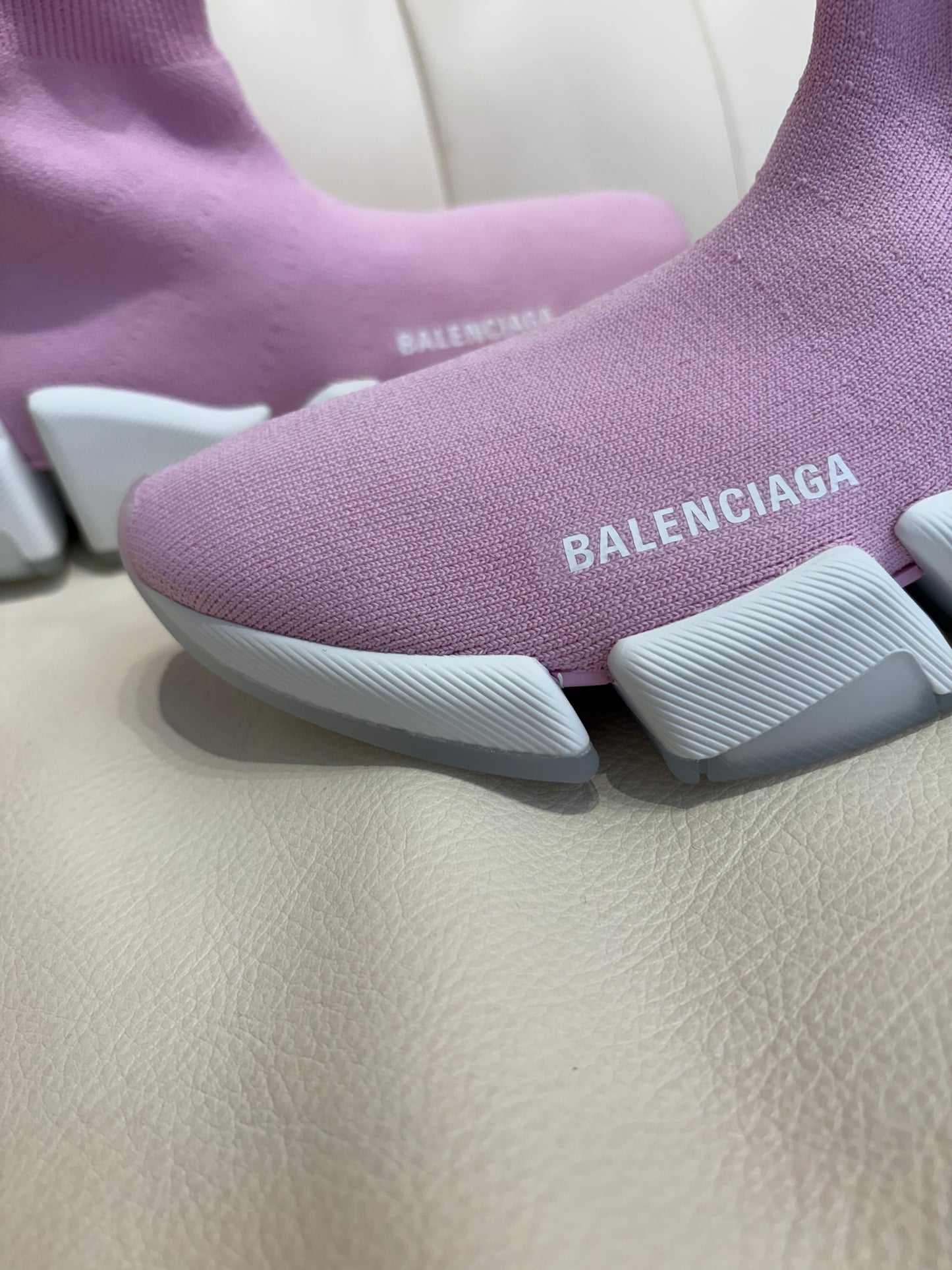 Balenciaga Speed 2.0 rosa bianco 39