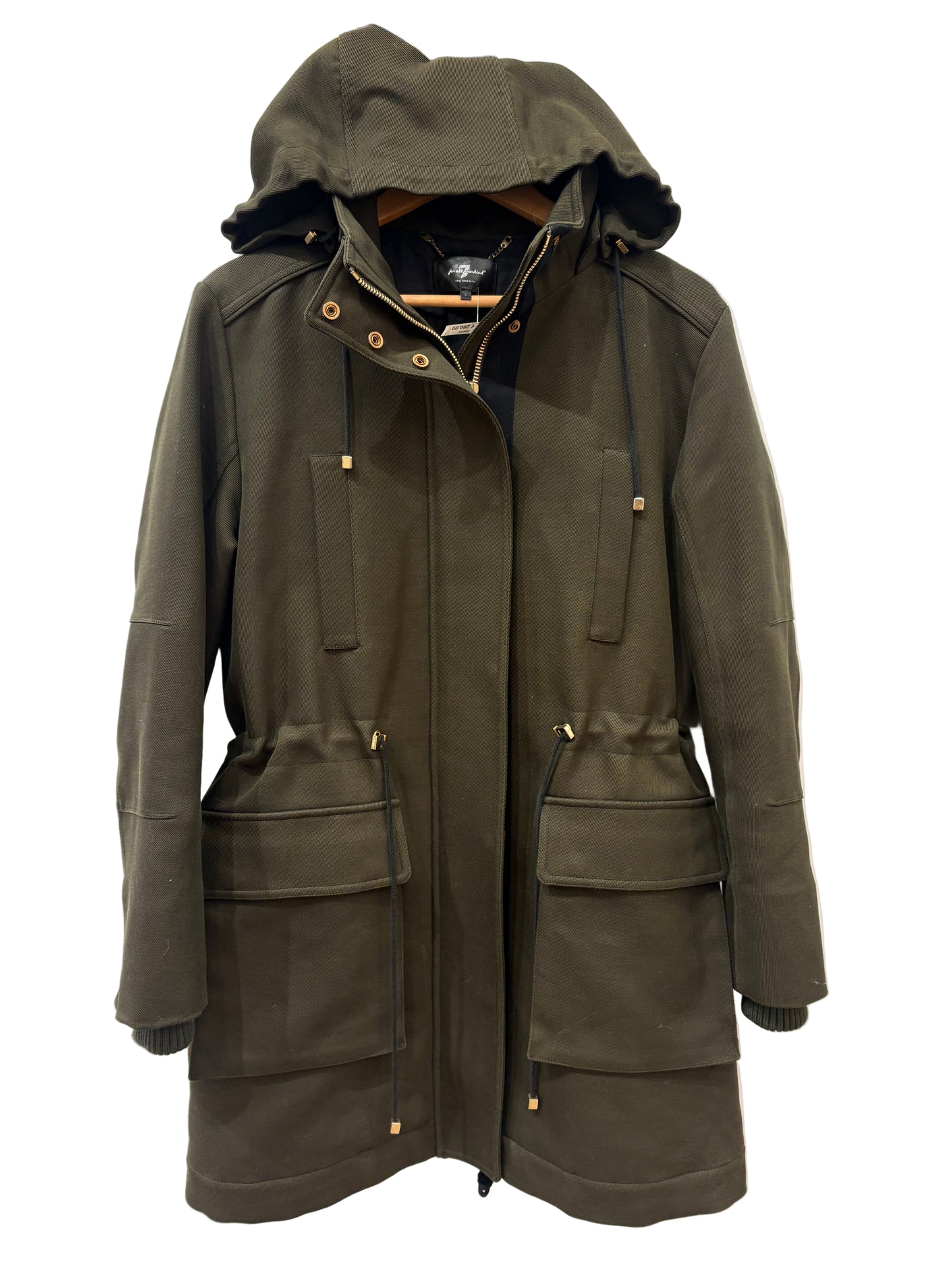 7 For All Mankind parka verde 42
