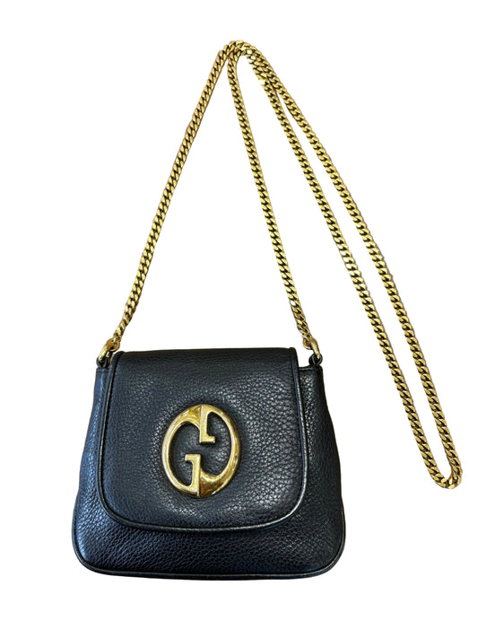 Gucci Chain leather crossbody piccola