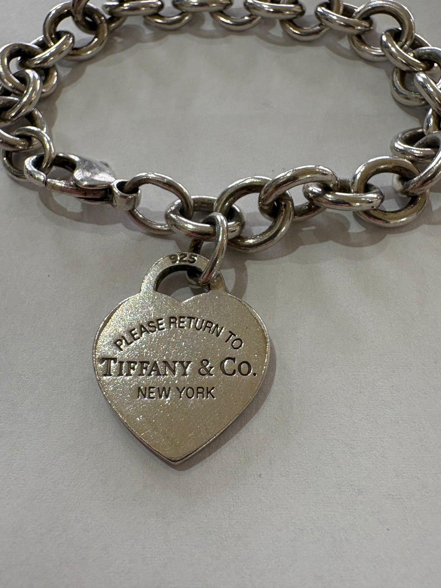 Tiffany &Co. Return to Tiffany Heart Tag in argento sterling