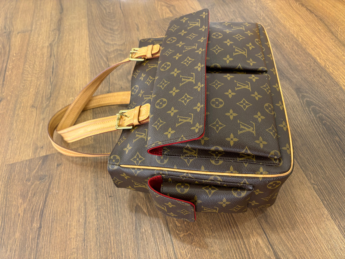 Louis Vuitton Cite’ in tela monogram e pelle a spalla
