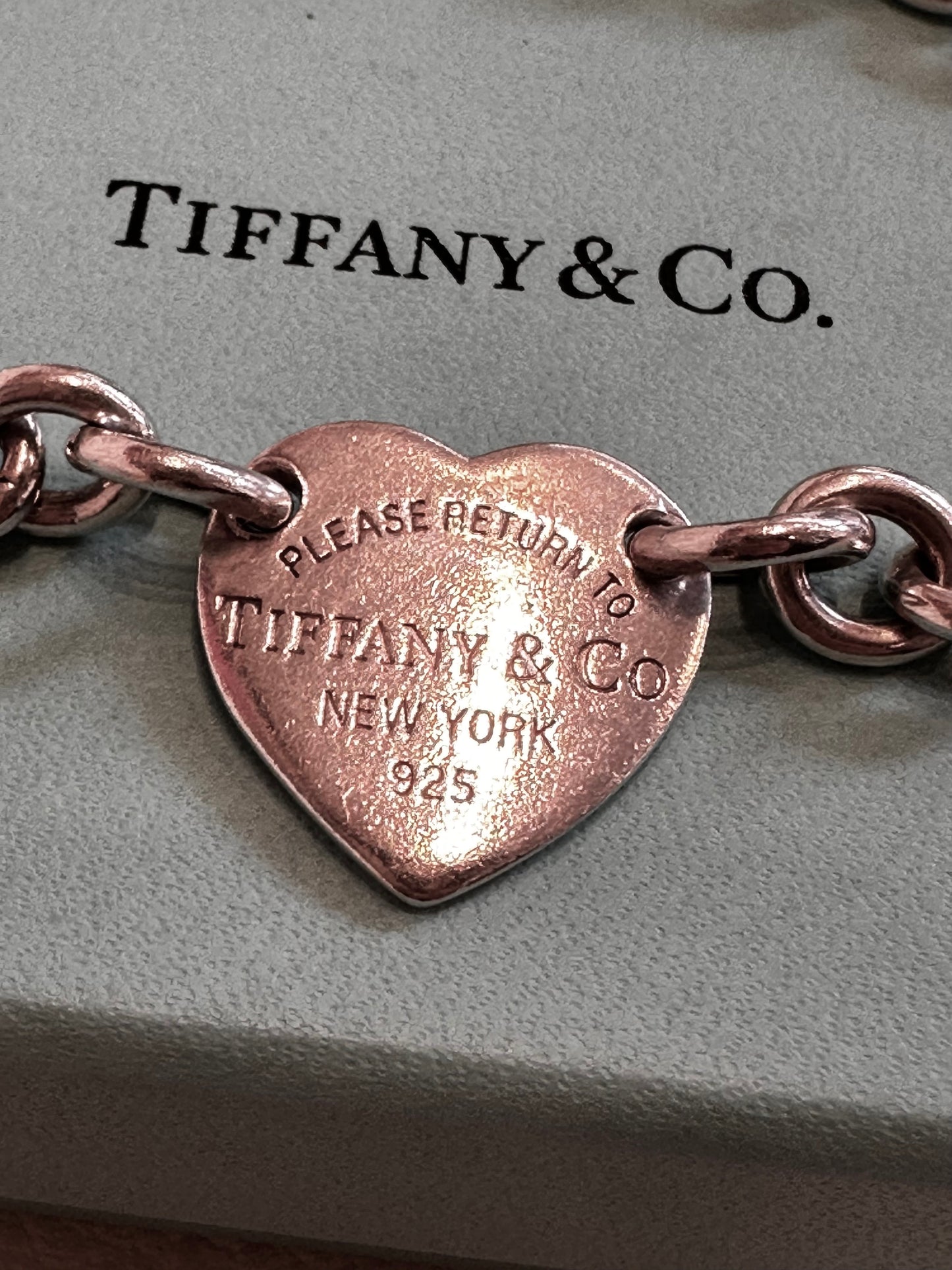 Tiffany bracciale Heart Tag in argento