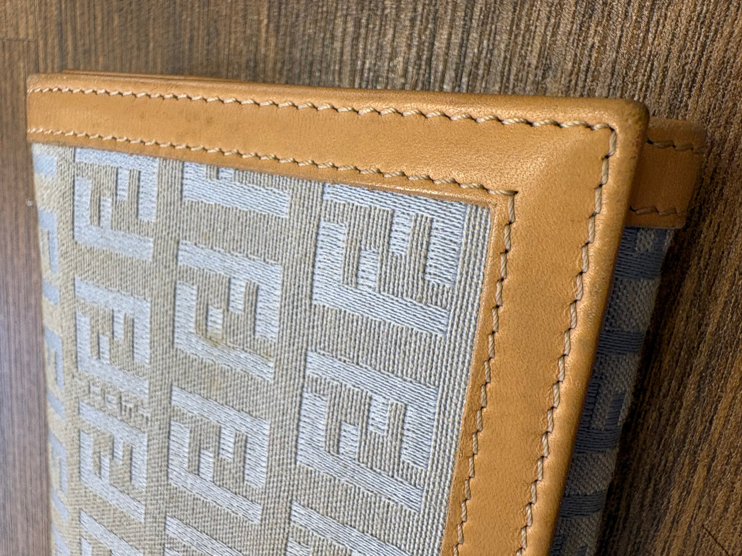 Fendi portafoglio tela zucca  vintage ( nuovo )