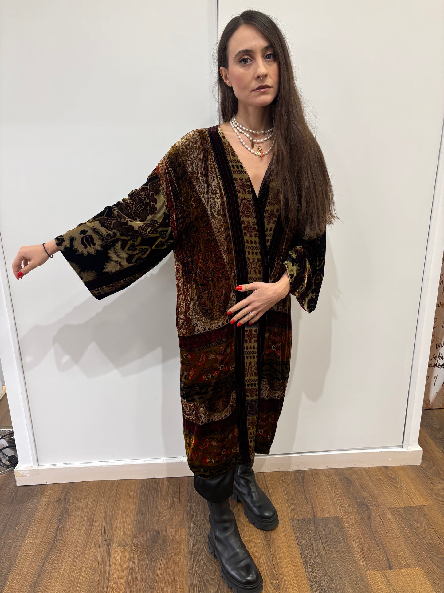 Etro soprabito velluto tgM nuovo