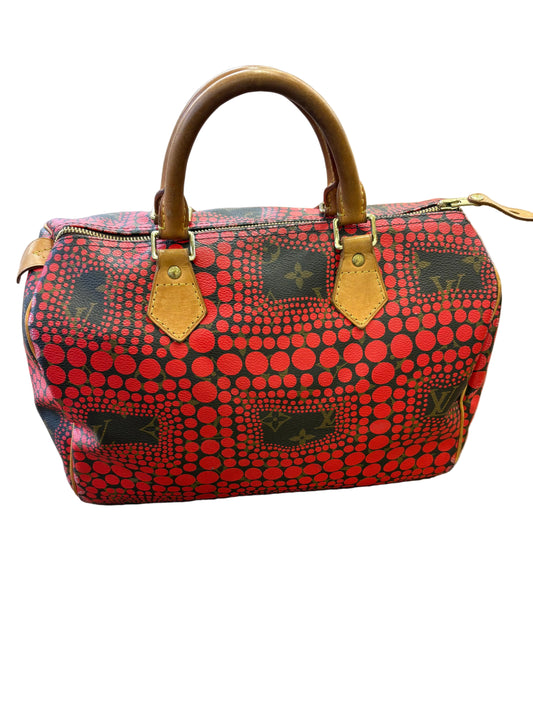 Louis Vuitton  x Yayoi Kusama Monogram Town Speedy 30 Lim.Edition