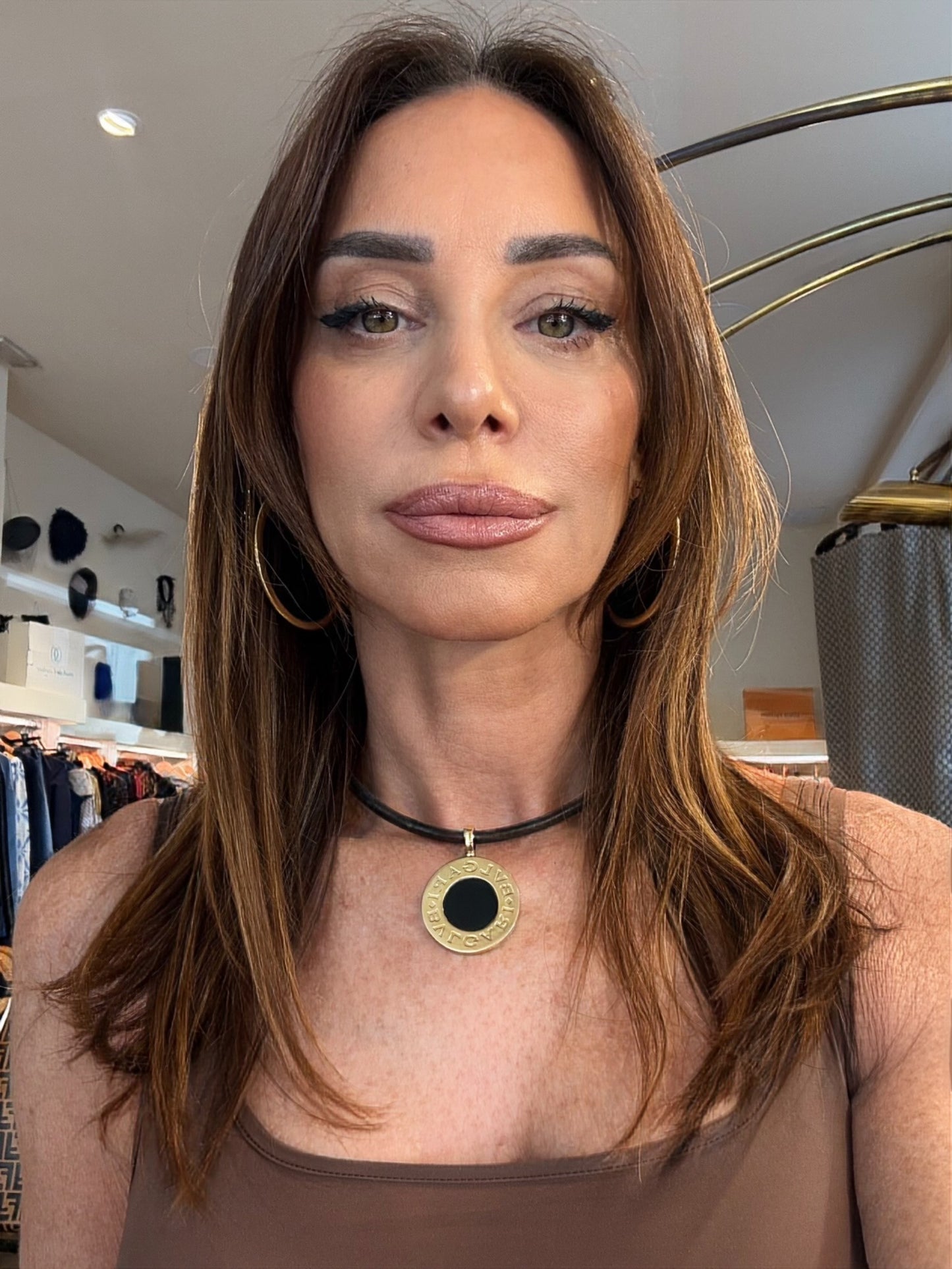 Bvlgari collana Reversibile oro giallo / acciaio