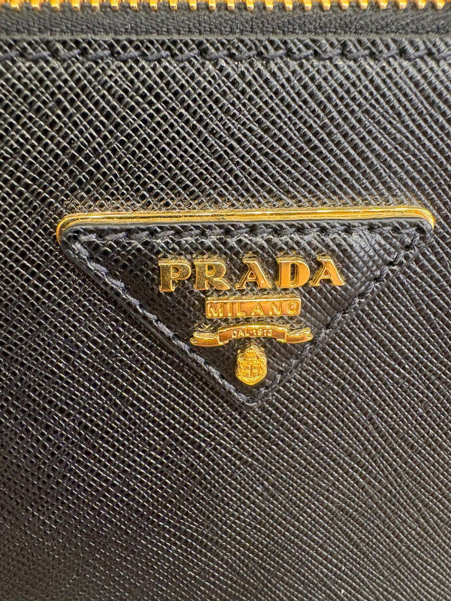 Borsa Prada Galleria Medium in Pelle Saffiano Nera – Full Set Nuovo