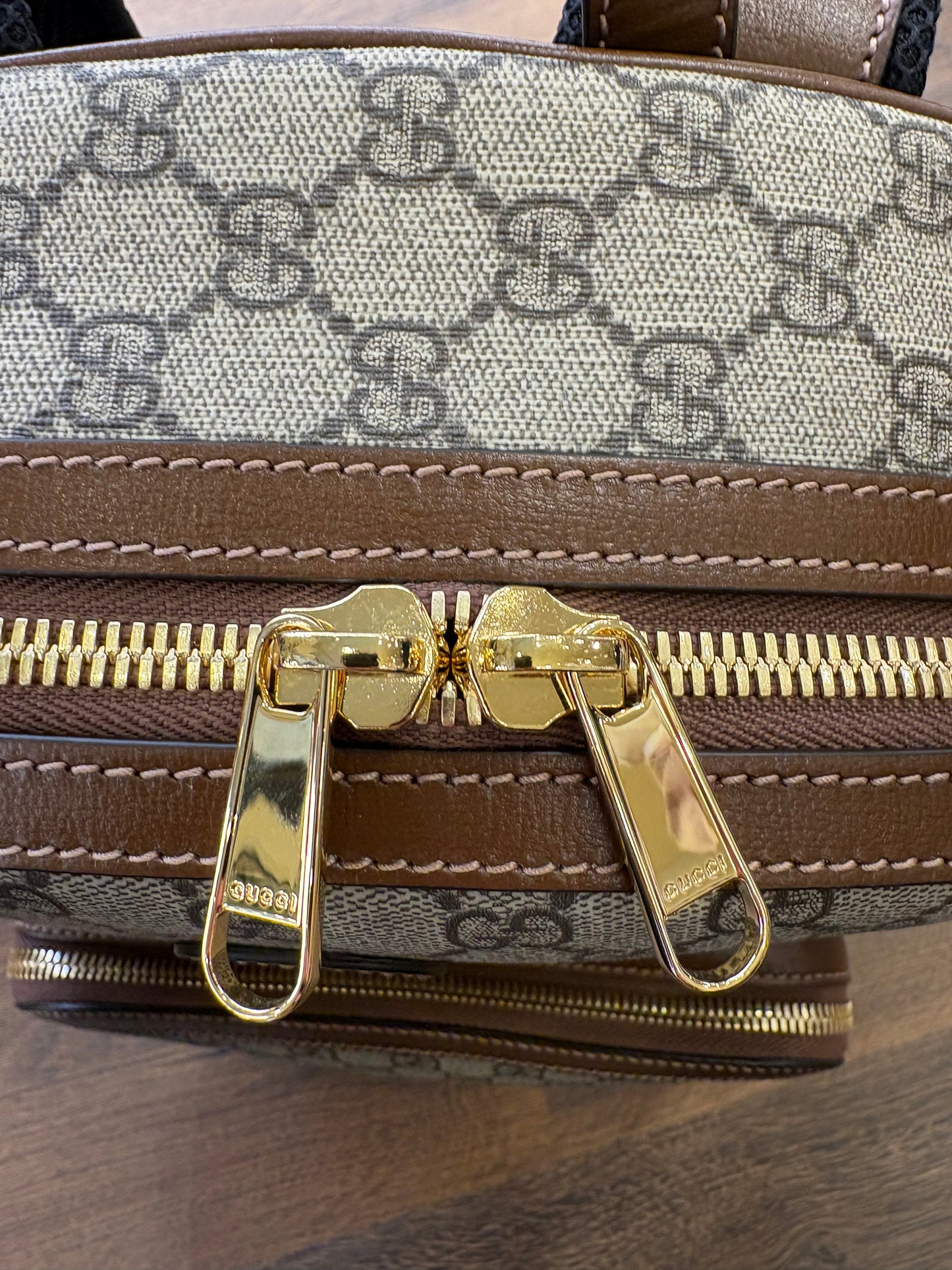 Gucci Zaino Interlocking in tela GG Supreme nuovo