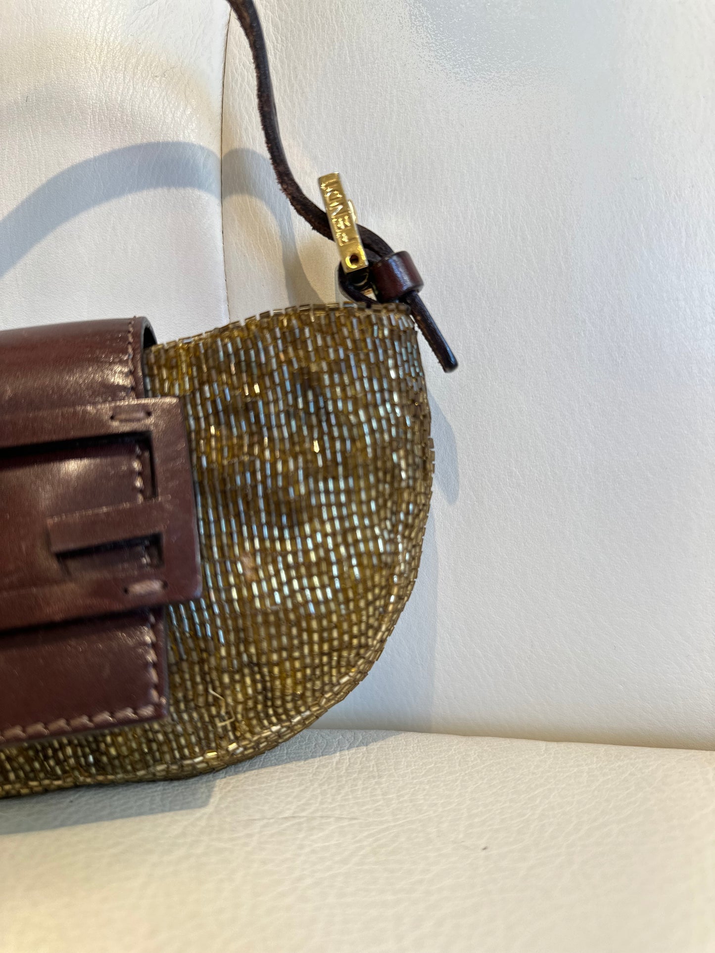 Fendi Croissant micro bag