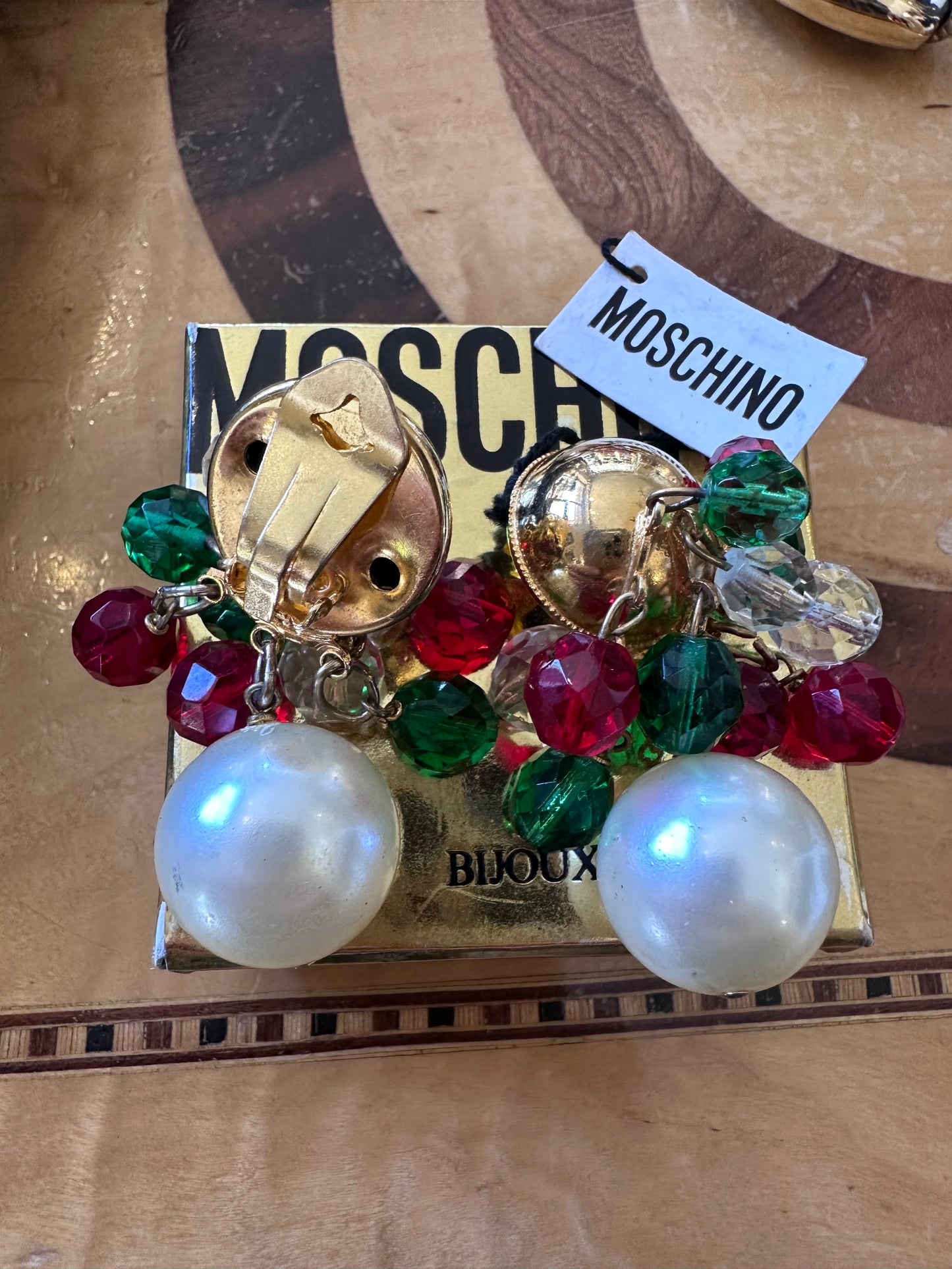 Moschino Vintage 80’s orecchini pendenti