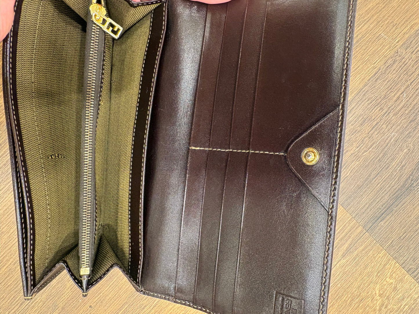 Fendi portafoglio Continental Vintage . Nuovo