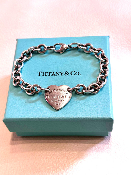 Tiffany bracciale Heart Tag in argento