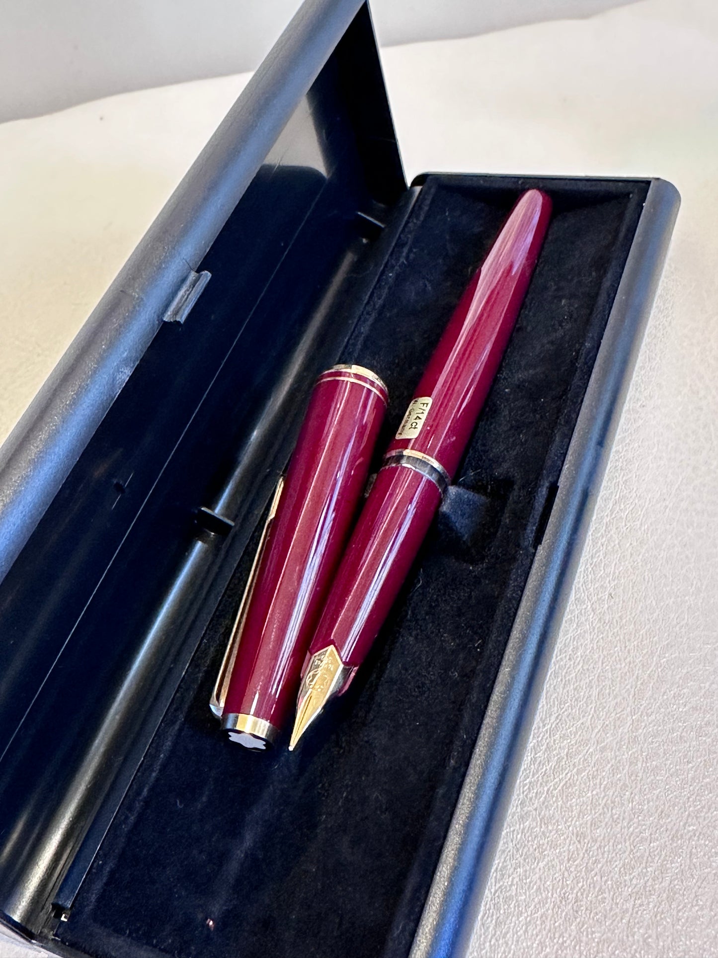 Montblanc penna stilo oro 18kt nuova