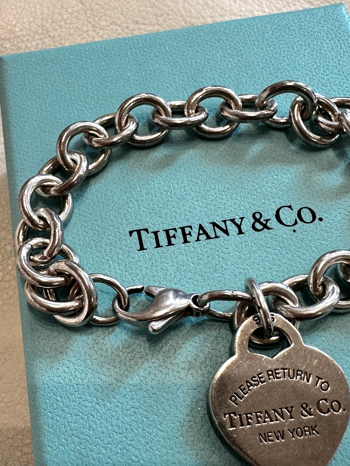 Tiffany bracciale Heart Tag in argento