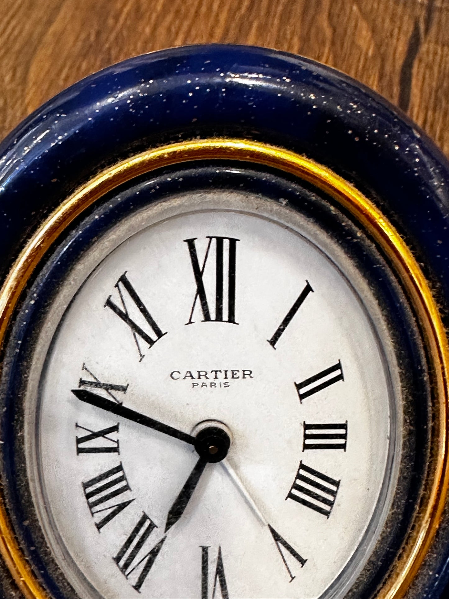 Cartier orologio sveglia da tavolo