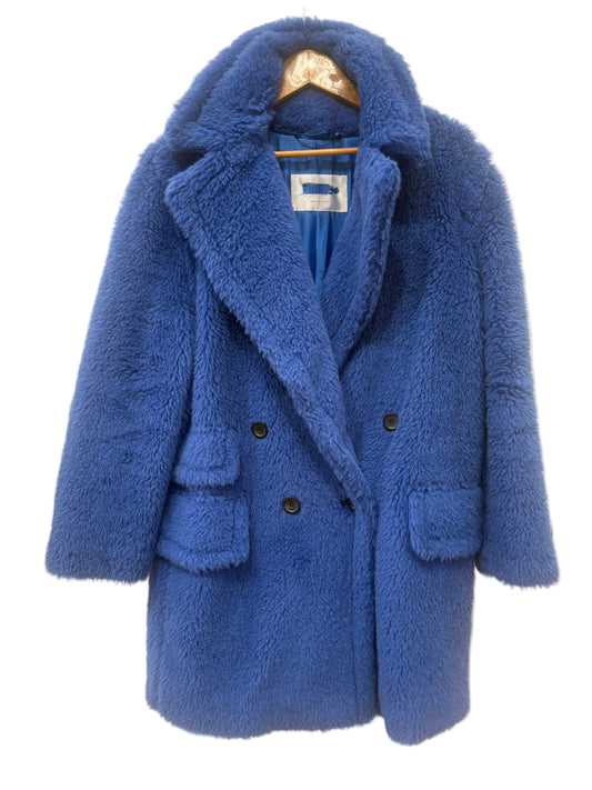 Max Mara cappotto Teddy Bear azzurro 40