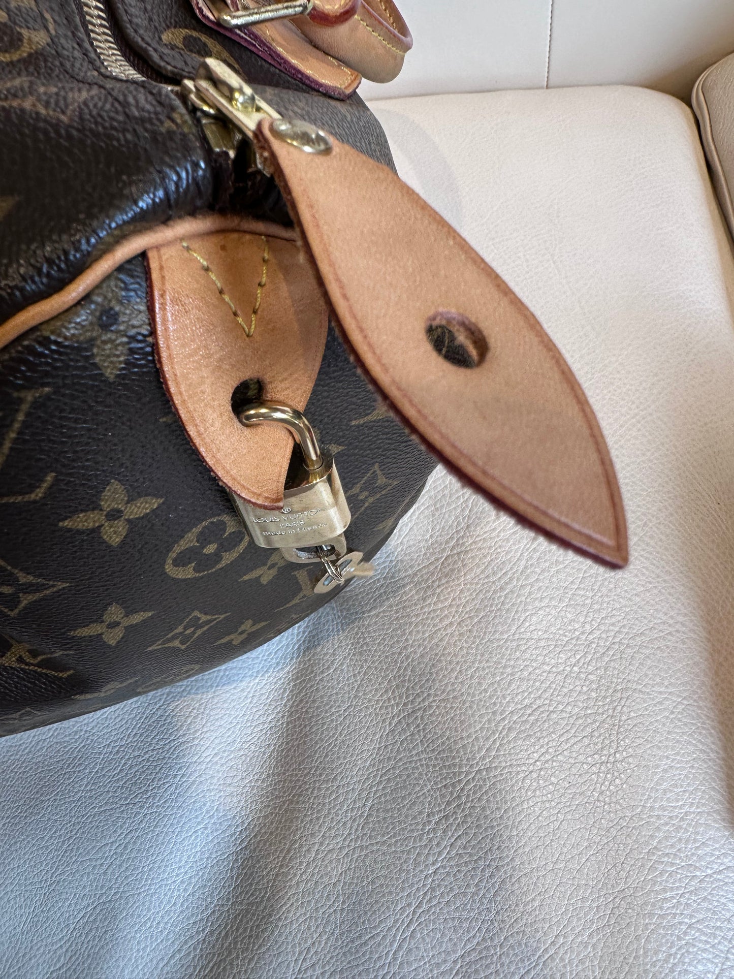 Louis Vuitton Speedy 30 con tracolla