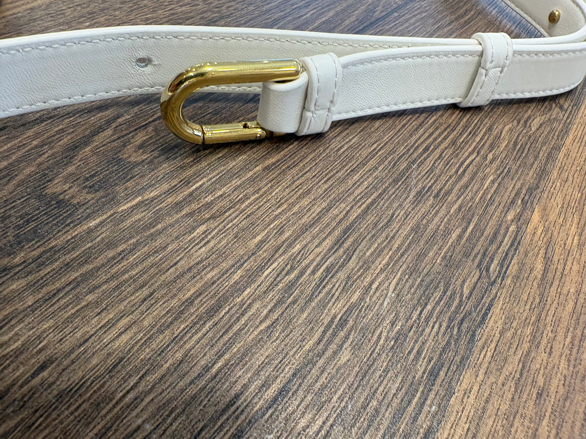 Bottega Veneta Andiamo Bucket piccola avorio . Nuovo