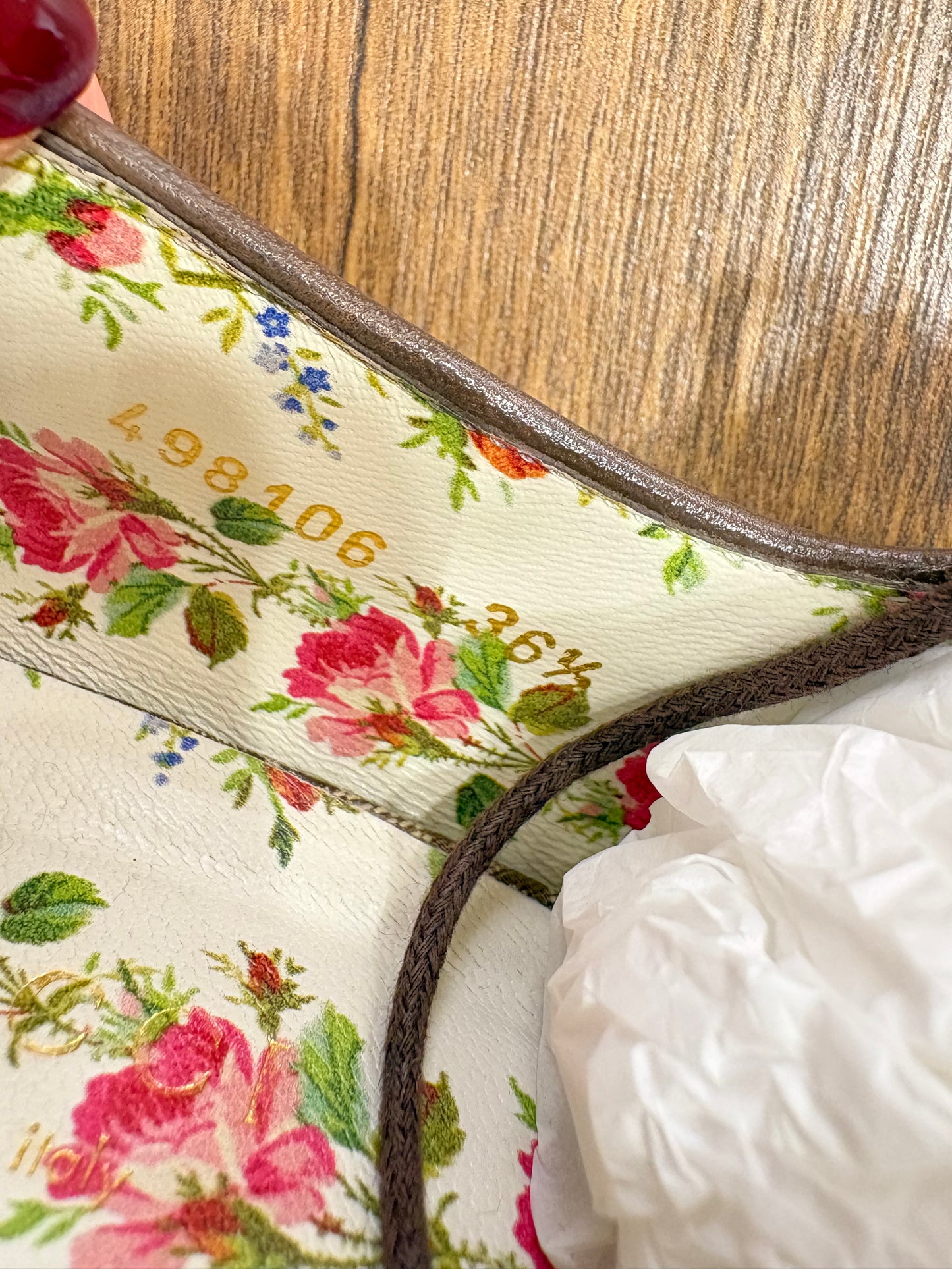 Gucci Thompson Derby GG canvas 36,5