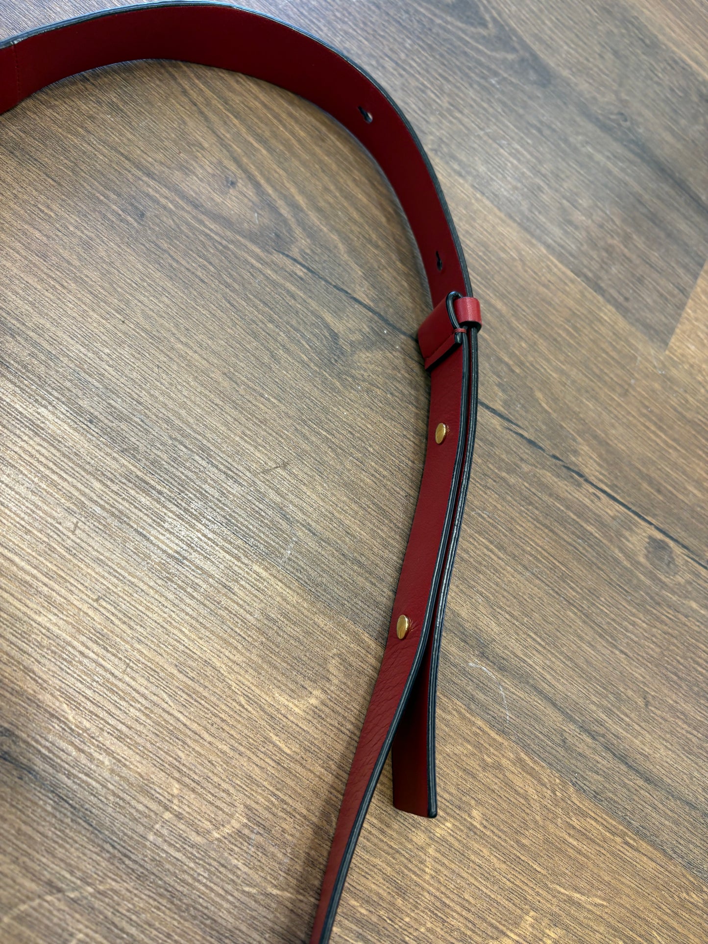 Valentino VLogo Walk borsa a spalla in vitello rosso