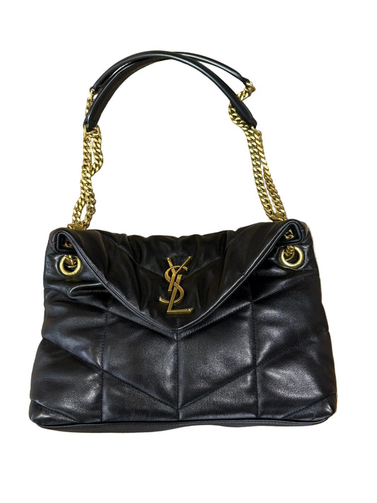 YSL PUFFER SMALL IN PELLE DI AGNELLO
NERO. NUOVA