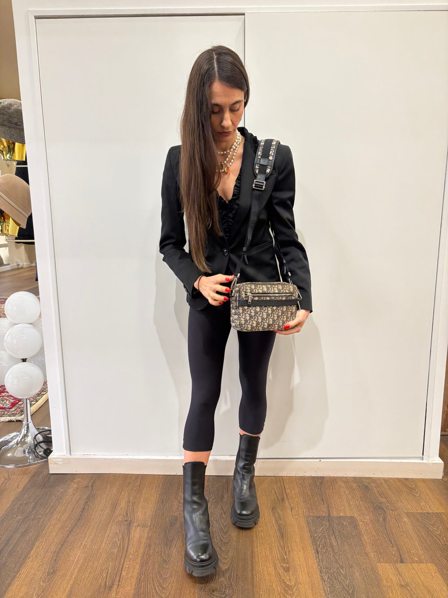 Dior Safari in jacquard Dior Oblique uomo