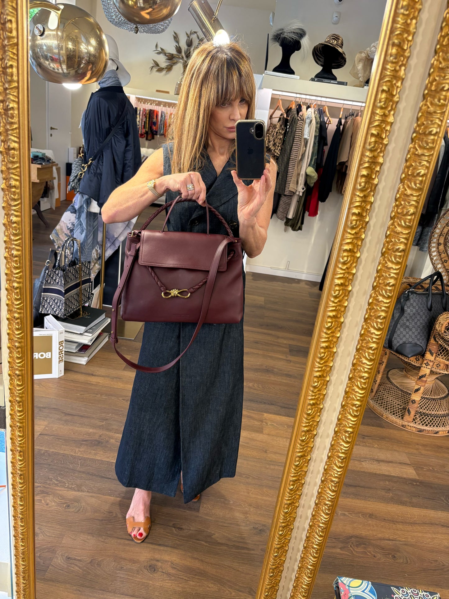 Bottega Veneta borsa Ciao Ciao in pelle