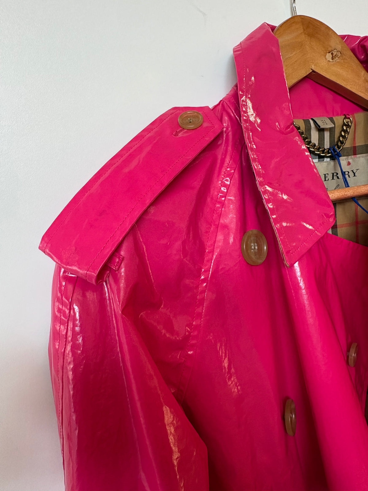 Burberry The EastheathCoated Cotton Trench Coat. Nuovo
