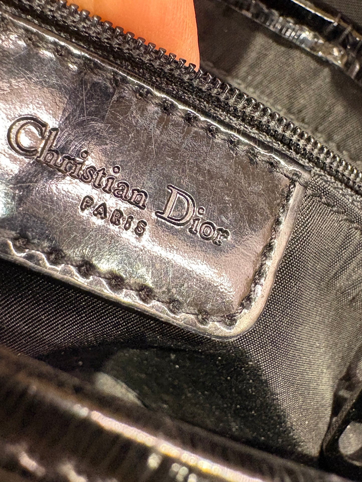 Dior Saddle in tela e pelle. Vintage
