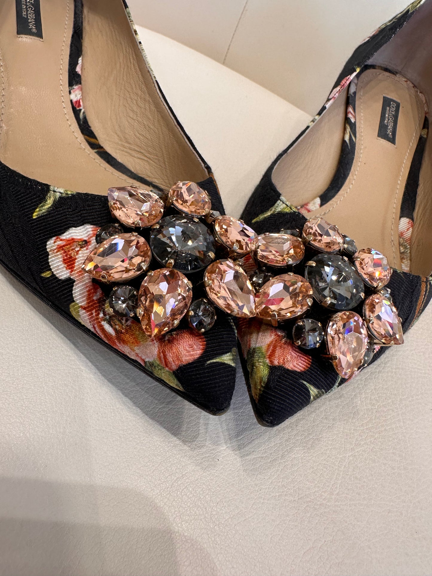 Dolce Gabbana decollete’ pietre 39