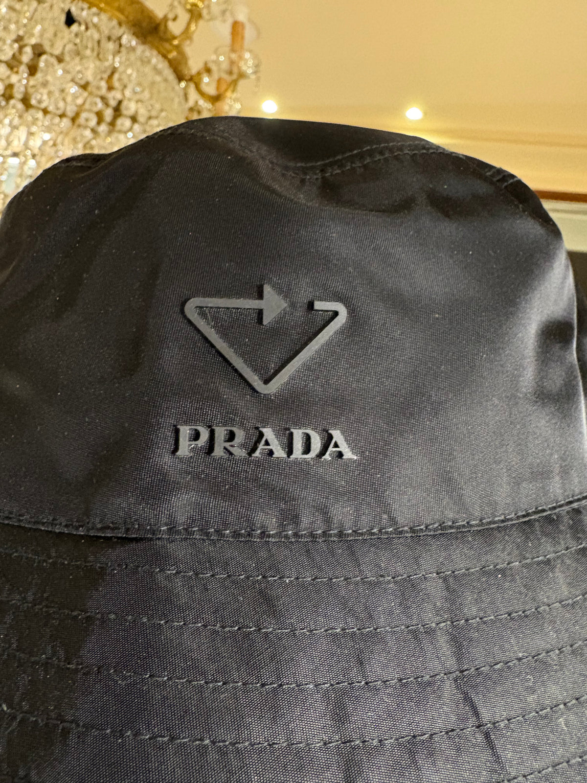 Prada cappello da pescatore in Re-Nylon
