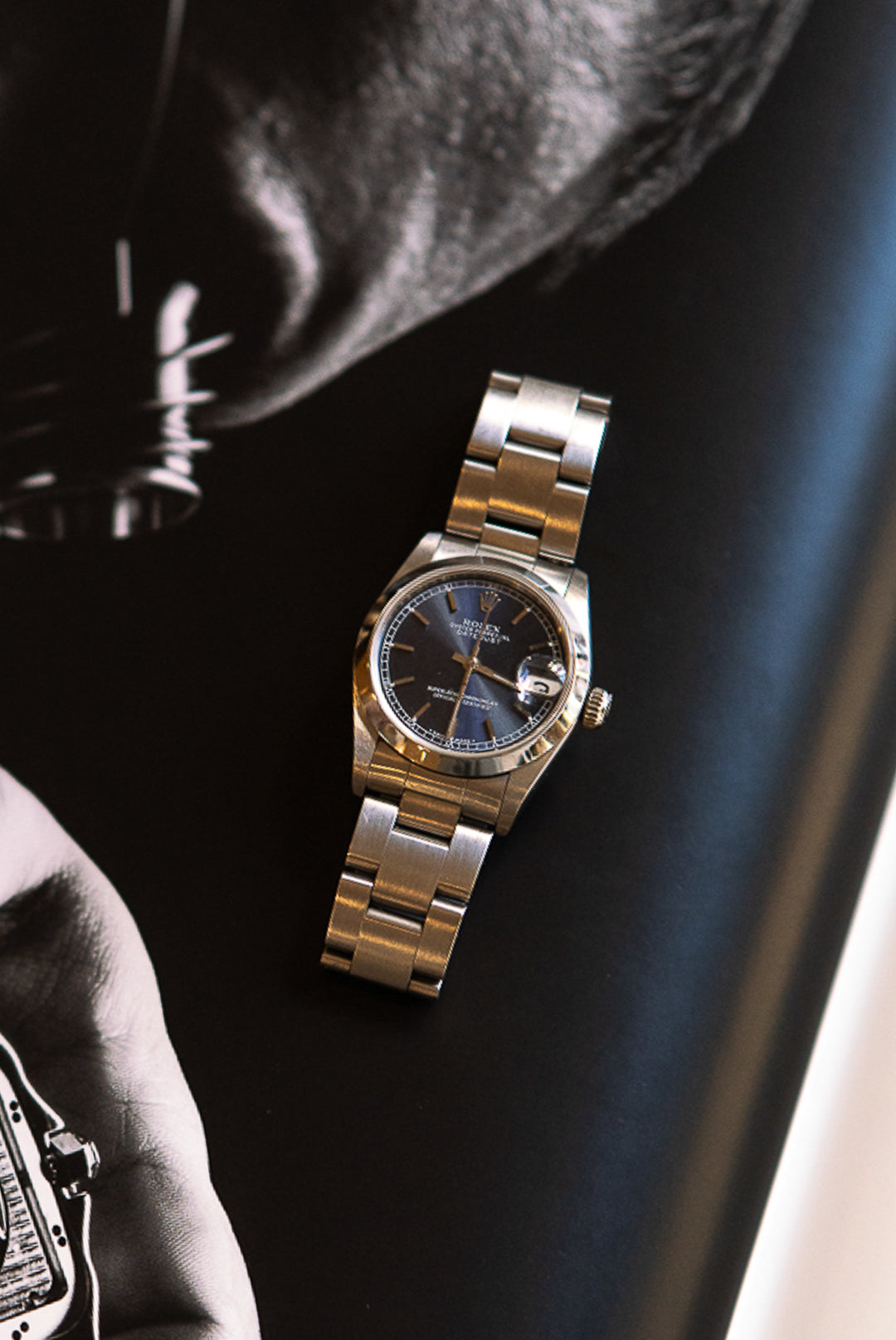 Rolex Datejust Oyster Quadrante Blu