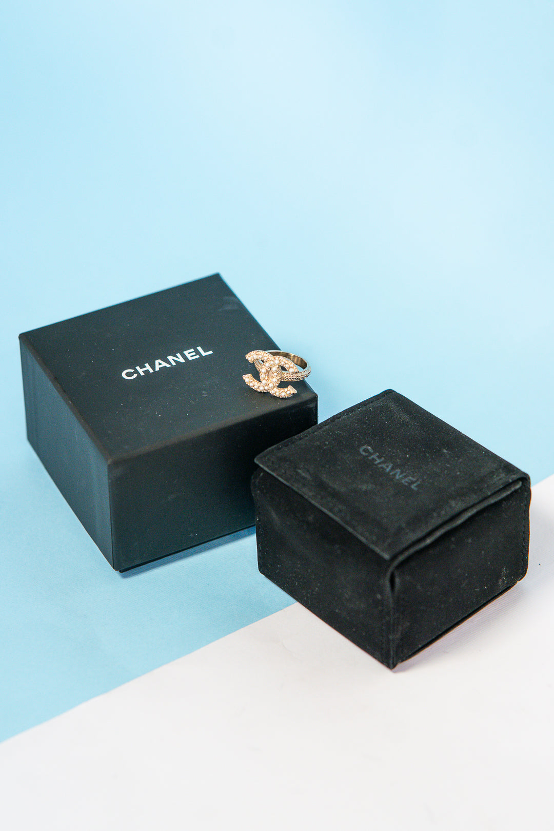 Chanel Anello perline